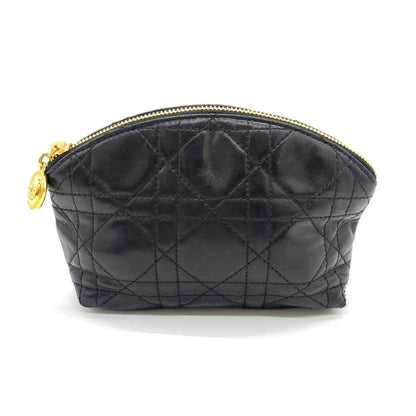 Christian Dior Black Leather Pouch Style 2