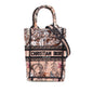 Christian Dior Brown Canvas Shoulder Bag Tote Bag