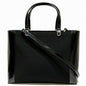 Christian Dior Black Canvas Pouch Shoulder Bag Tote Bag