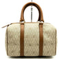 Christian Dior Beige Brown Pvc Handbag