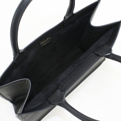 Christian Dior Black Leather Tote Bag Style 3