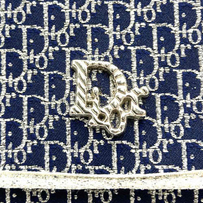 Christian Dior Navy Canvas Shoulder Bag Style 2