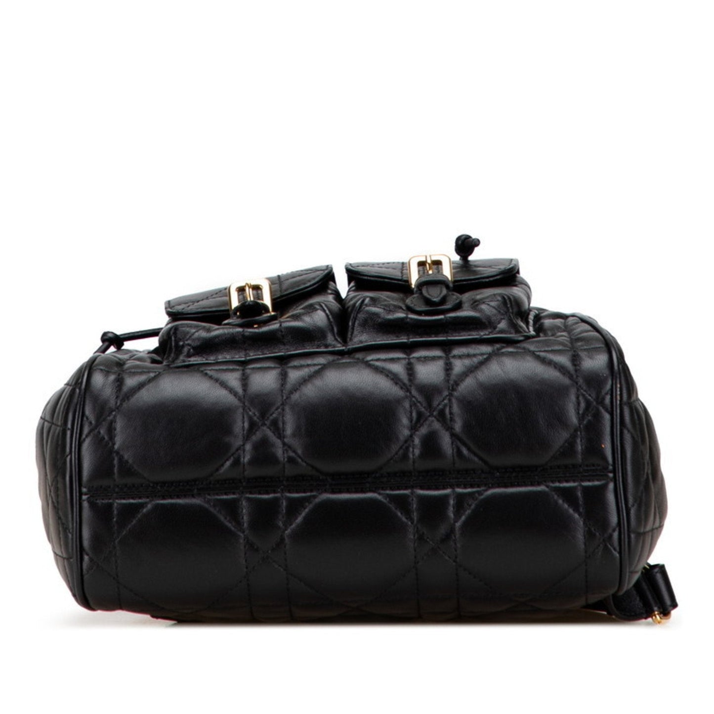 Christian Dior Black Leather Backpack Style 4