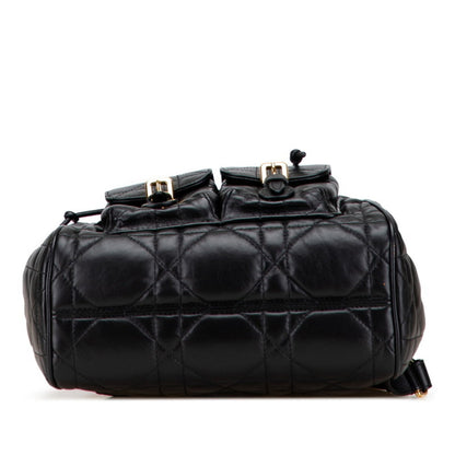 Christian Dior Black Leather Backpack Style 4