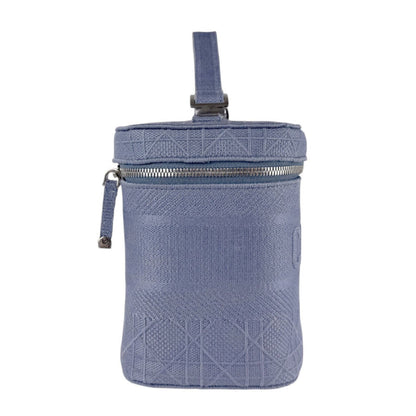 Christian Dior Blue Canvas Handbag Canvas