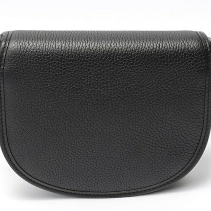 Christian Dior Black Leather Shoulder Bag
