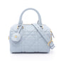 Christian Dior Blue Leather Handbag