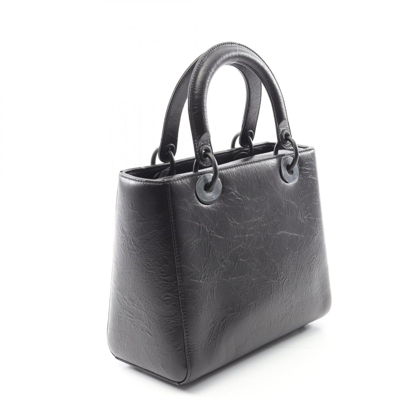 Christian Dior Black Leather Handbag Style 5