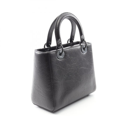 Christian Dior Black Leather Handbag Style 5