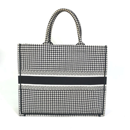 Christian Dior White Cloth Tote Bag