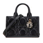 Christian Dior Black Leather Handbag Shoulder Bag Style 5