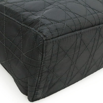 Christian Dior Black Nylon Handbag Tote Bag