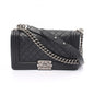 Chanel Boy Caviar Black Shoulder Bag Style 2