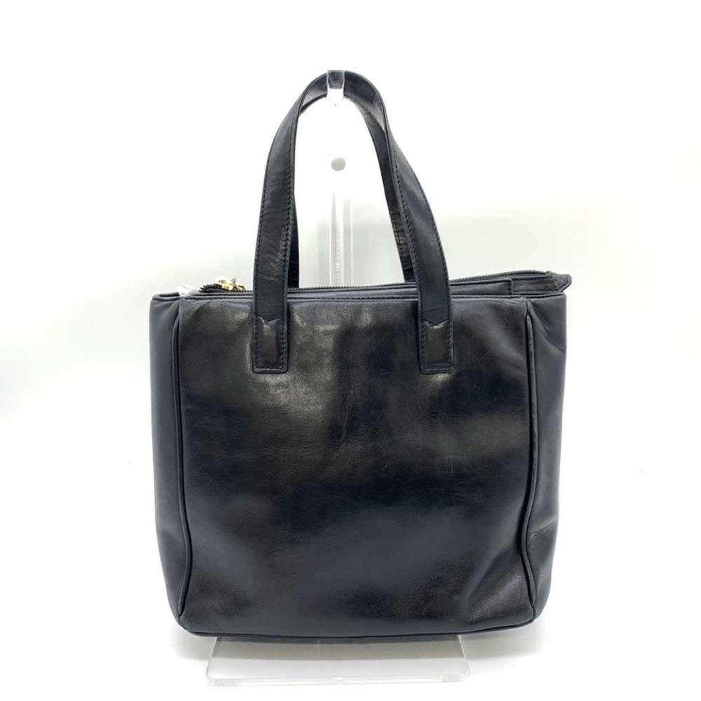 Christian Dior Black Leather Handbag Style 13