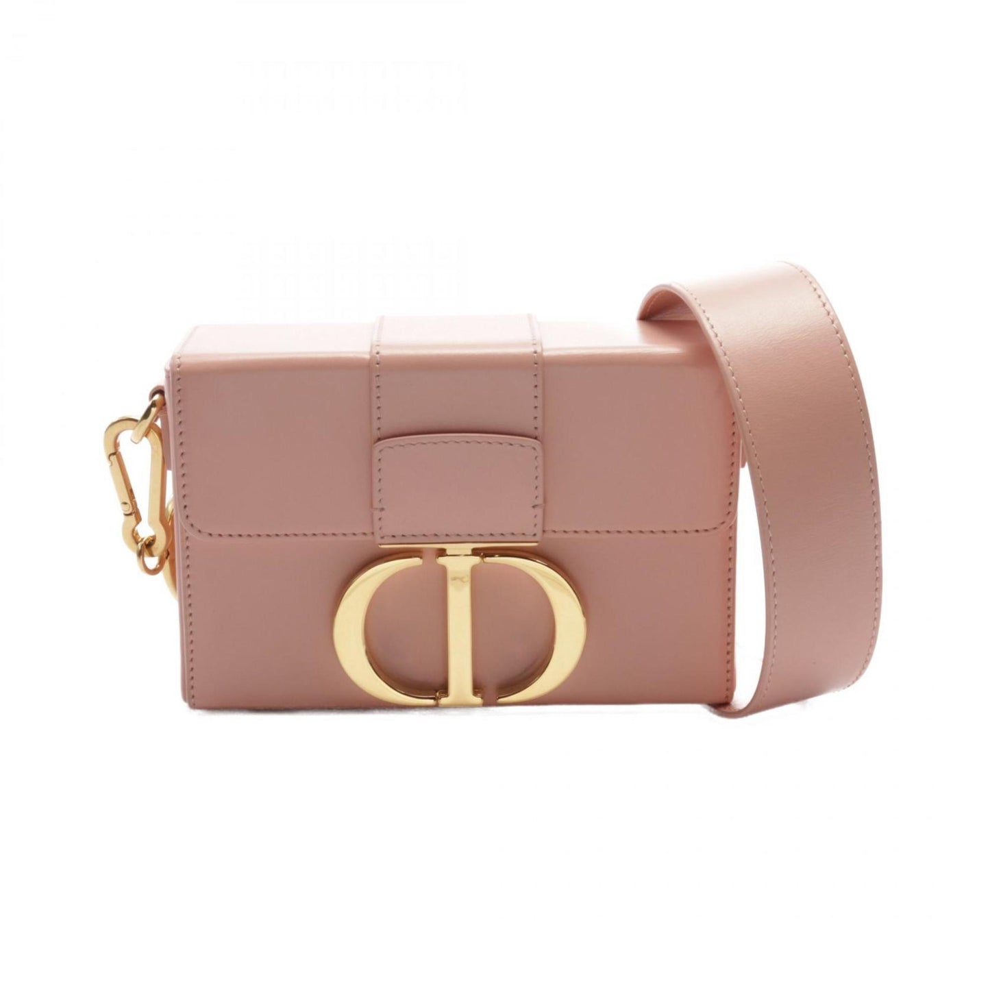 Christian Dior Pink Leather Shoulder Bag Style 7