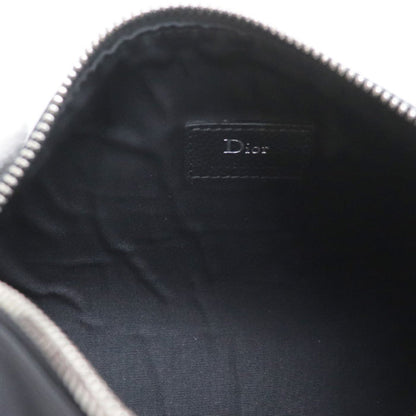 Christian Dior Black Leather Shoulder Bag Style 43