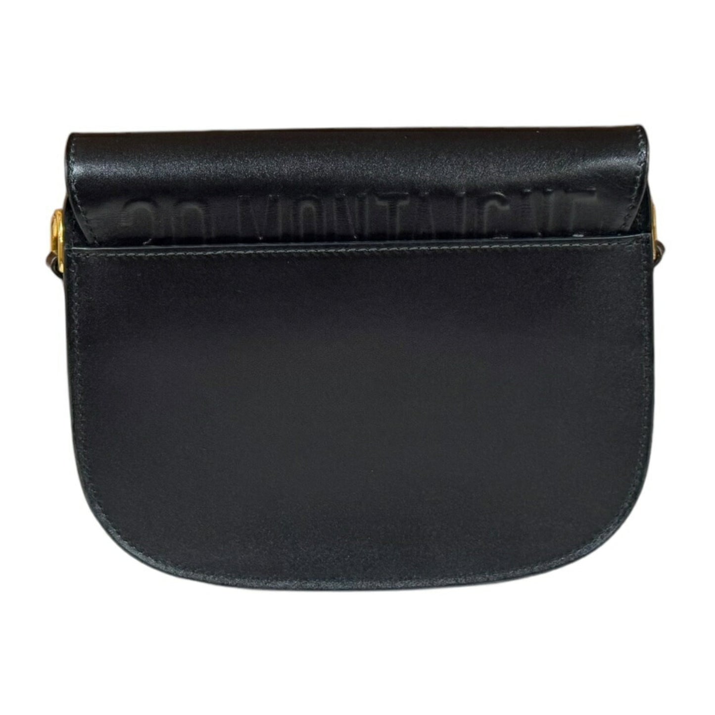 Christian Dior Black Leather Shoulder Bag Style 39