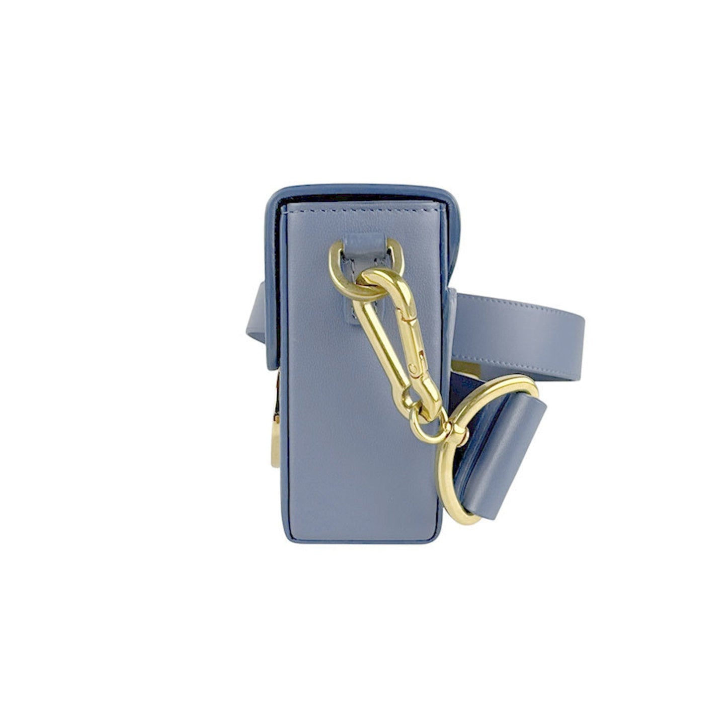 Christian Dior Blue Leather Shoulder Bag Style 5