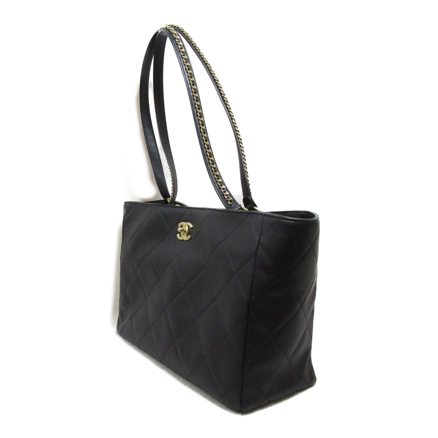 Chanel Leather Black Luxury Handbag