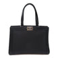 Chanel Boy Chanel V-stitch Tote Bag Black Lambskin (sheep leather)