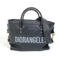 Christian Dior Black Leather Shoulder Bag Tote Bag Leather