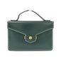 Christian Dior Green Leather Handbag Leather