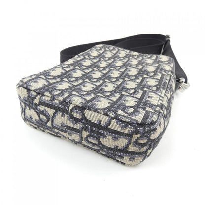 Christian Dior Beige Black Blue Handbag Black