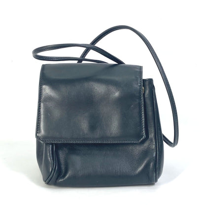 Christian Dior Black Red Color Leather Pochette Shoulder Bag