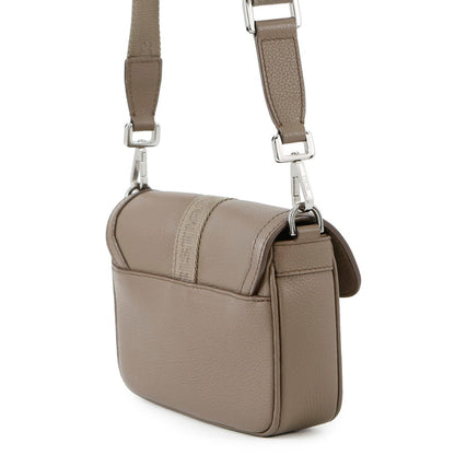 Christian Dior Olive Leather Shoulder Bag