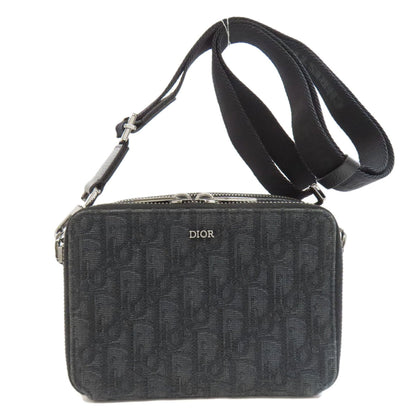 Christian Dior Black Canvas Shoulder Bag Style 3
