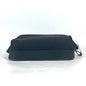 Christian Dior Black Canvas Leather Pouch
