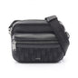 Christian Dior Black Canvas Leather Messenger Bag Shoulder Bag