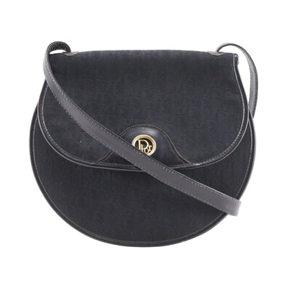Christian Dior Black Canvas Shoulder Bag Style 5