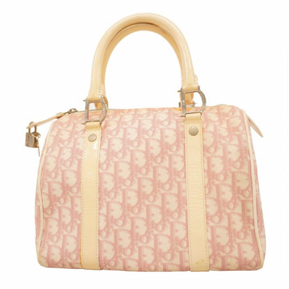 Christian Dior Ivory Pink Pvc Handbag