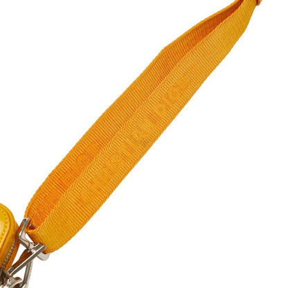Christian Dior Trotter Yellow Trotter Leather Shoulder Bag
