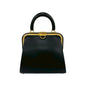 Christian Dior Black Leather Handbag Tote Bag Style 6