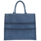 Dior Luxury Leather Tote Bag Blue
