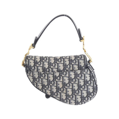 Christian Dior Blue Canvas Handbag
