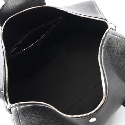 Christian Dior Black Leather Boston Bag