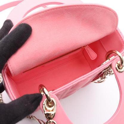 Christian Dior Pink Leather Handbag Style 2