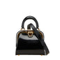 Christian Dior Black Patent Leather Handbag Shoulder Bag