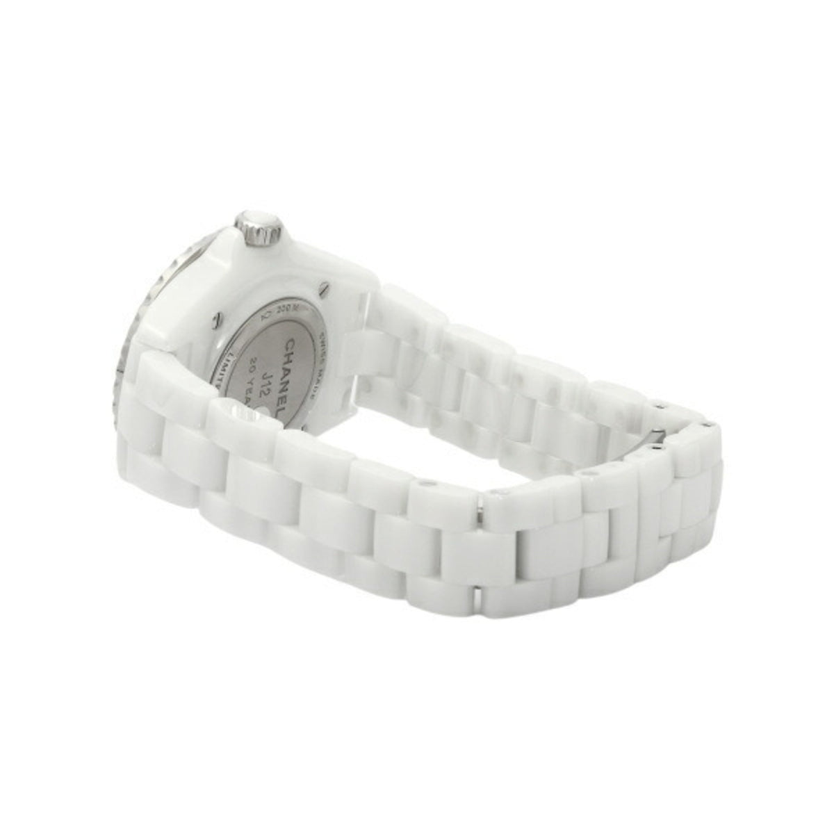Chanel J12 20 Limited to 2020 pieces worldwide 20th anniversary model H6477 White dial wristwatch ladies