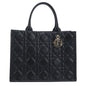 Christian Dior Black Leather Tote Bag Style 2