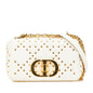 Christian Dior White Leather Shoulder Bag Leather