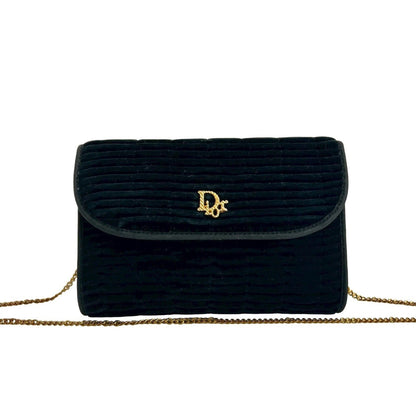 Christian Dior Black Pochette Shoulder Bag