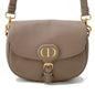 Christian Dior Grayish Leather Shoulder Bag