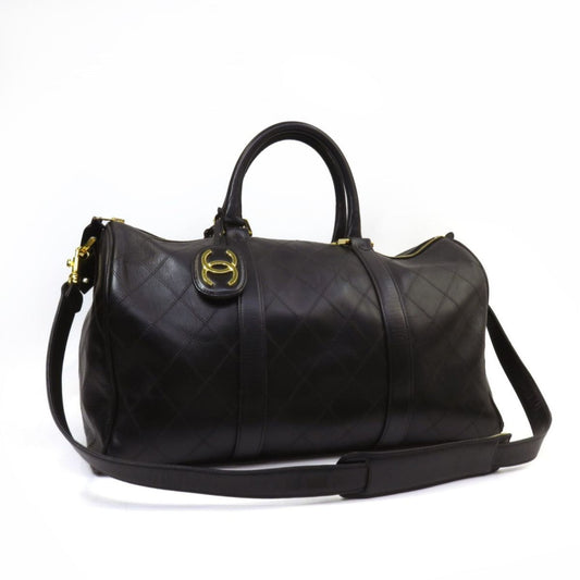 Chanel Bicolor Boston Bag Handbag