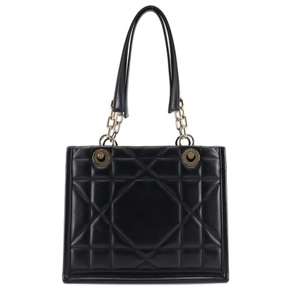 Christian Dior Black Leather Tote Bag Style 5
