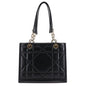 Christian Dior Black Leather Tote Bag Style 5