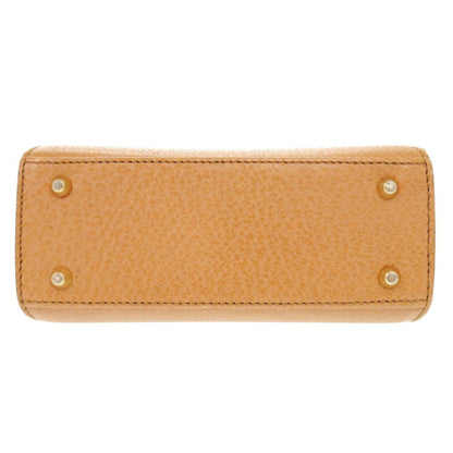 Christian Dior Brown Leather Handbag